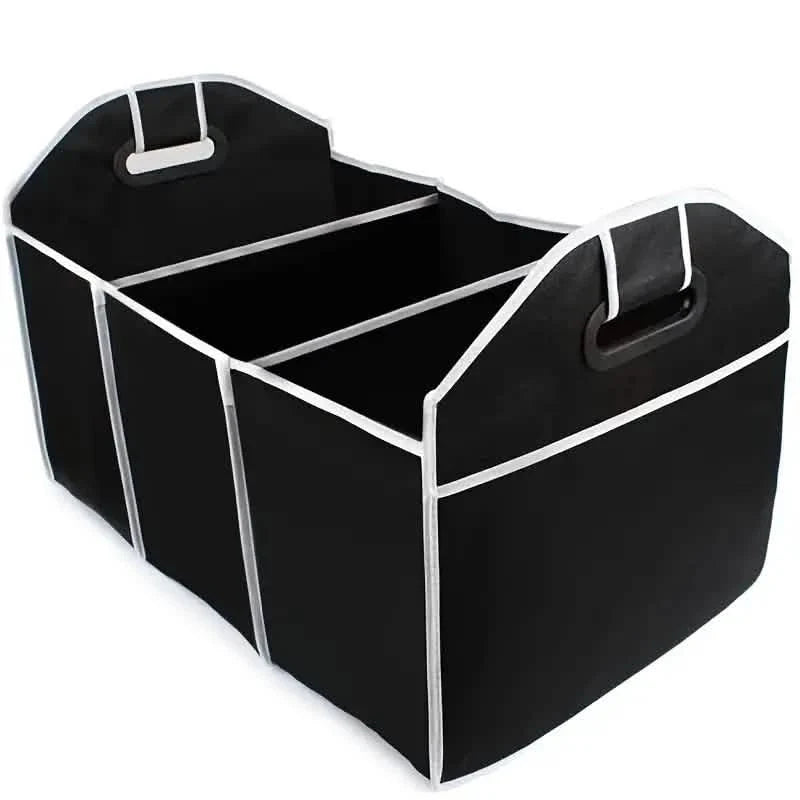 Foldable Black Car Trunk Cargo Storage Bag