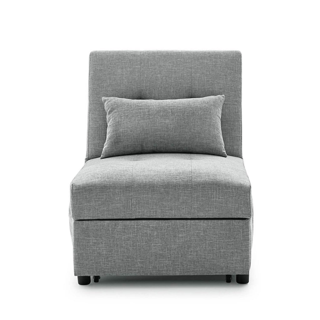 Folding Ottoman Sofa Bed Convertible Upholstered Daybed