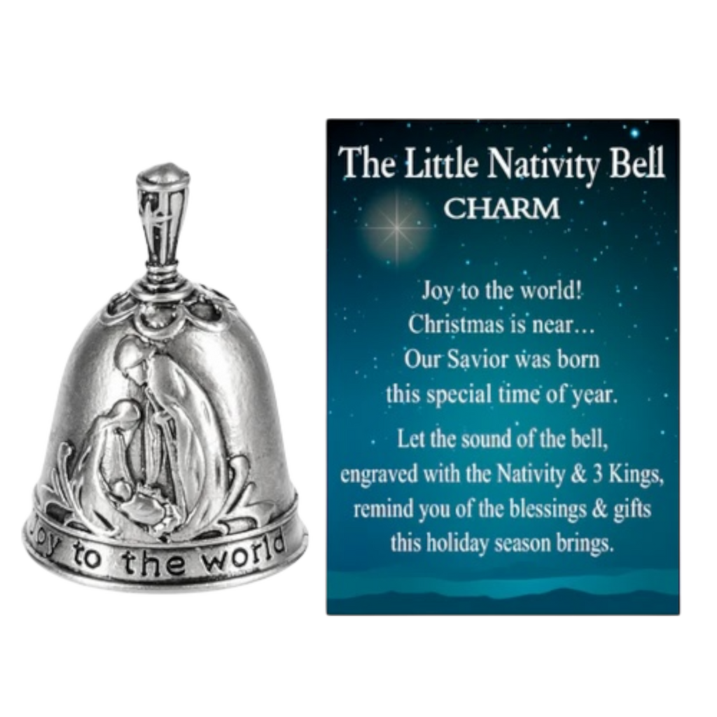 The Little Nativity Bell Charm