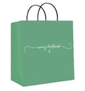 Kraft Jumbo Square Christmas Gift Bag - Merry Christmas