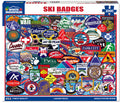 Ski Badges Puzzle - 1000 Piece