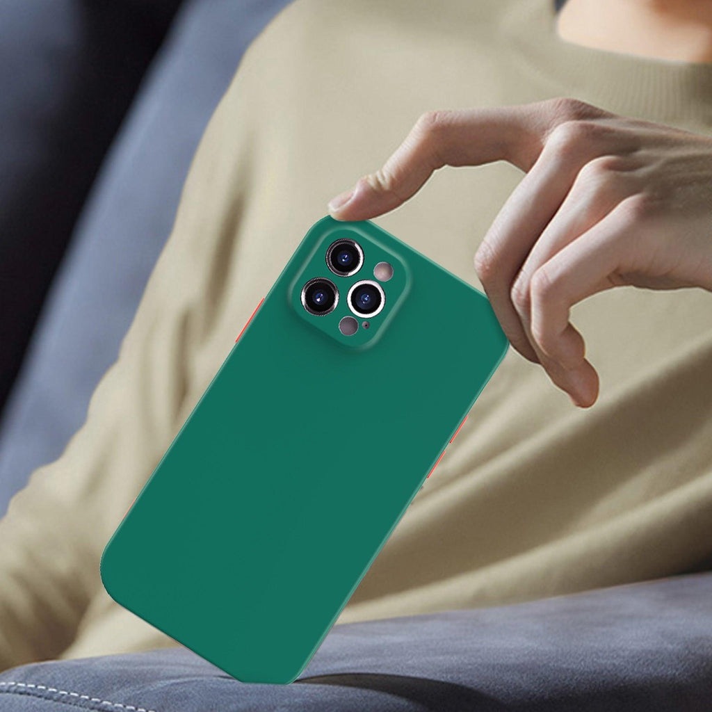 Full Cover Protective Phone Case For iPhone 12 Mini 11 Pro XS Max X XR 6 7 8 Plus Soft Silicone Shockproof Cover Full Body  Anti-Shock Protection Drop Protection Silicone iphone Cover