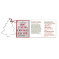 Metal Cookie Cutter with Recipe - Tree
