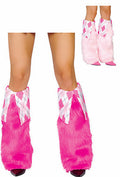 Fur and Argyle Boot Covers