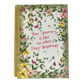 Wirebound 6X9 Unlined Journal - Butterflies and Dragonflies