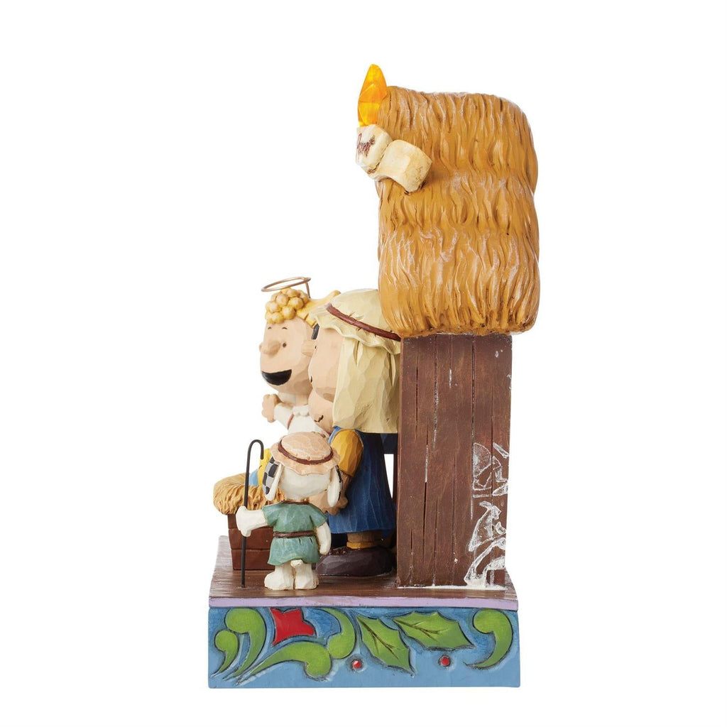 Peanuts Christmas Pageant with Stable