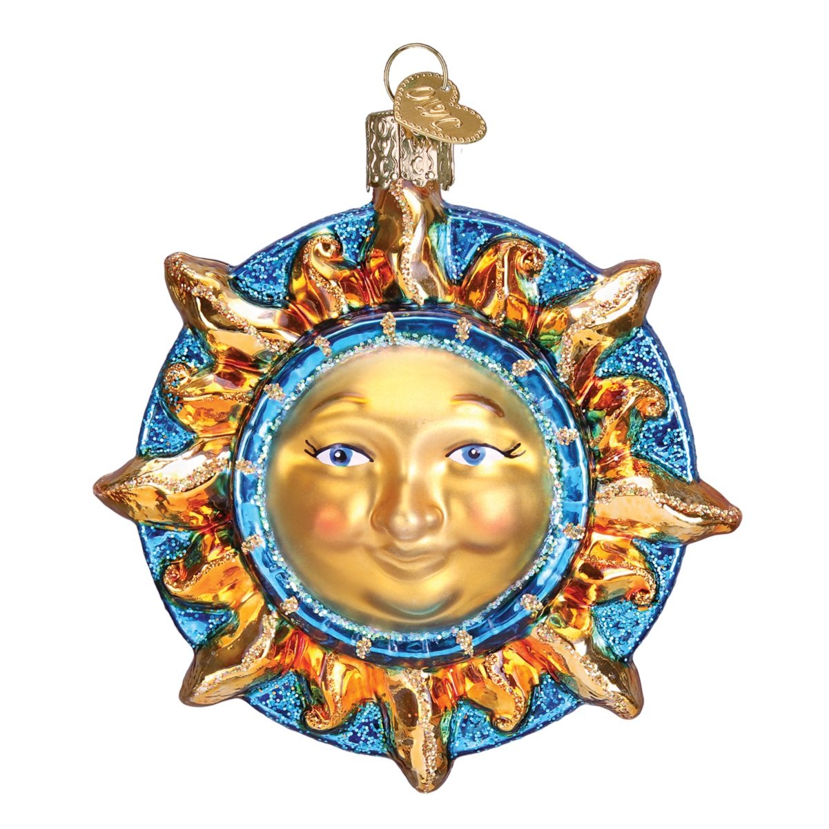 Fanciful Sun Glass Ornament