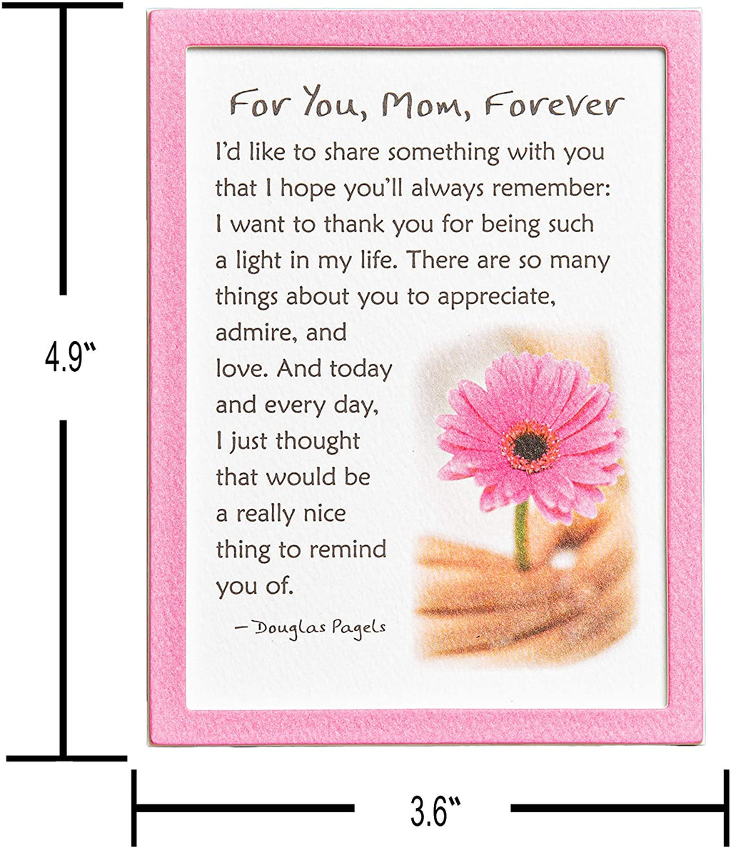 Easel-back Print with Magnet - For You, Mom, Forever