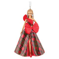 Holiday Barbie Ornament - Red Dress