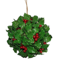 Holly Berry Kissing Ball