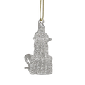 Spunglass Ornament - Clear Candlestick