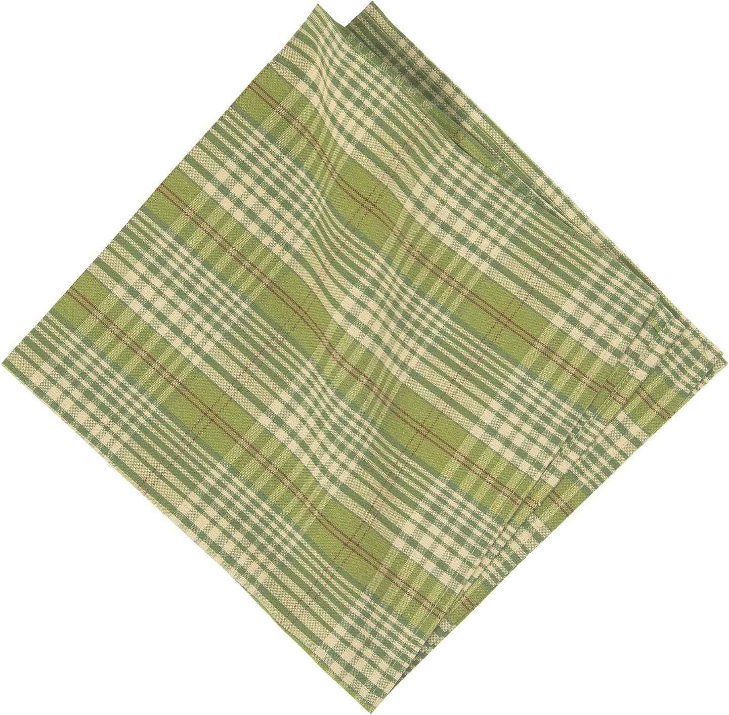 April Cornell Holly Checks Napkin
