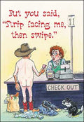 Birthday Card - Strip and Swipe