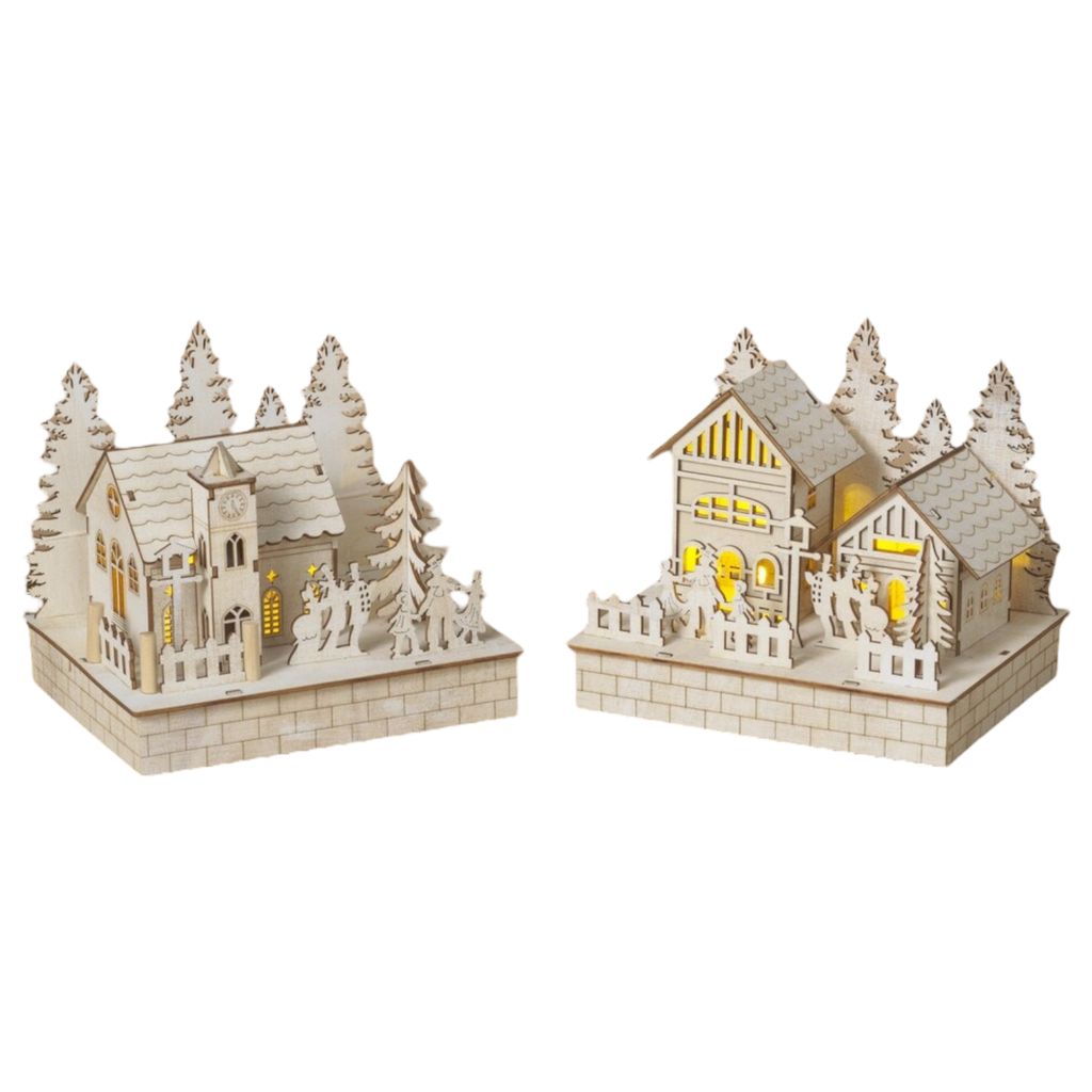 Enchanted Winter Village Building -
