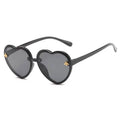 Girls Sunglasses UV Protection Heart Shaped Little Bee Decor Sunshade Glasses