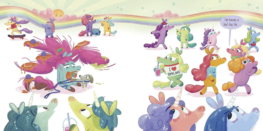 Kevin The Unicorn It's Not All Rainbows  Story Book