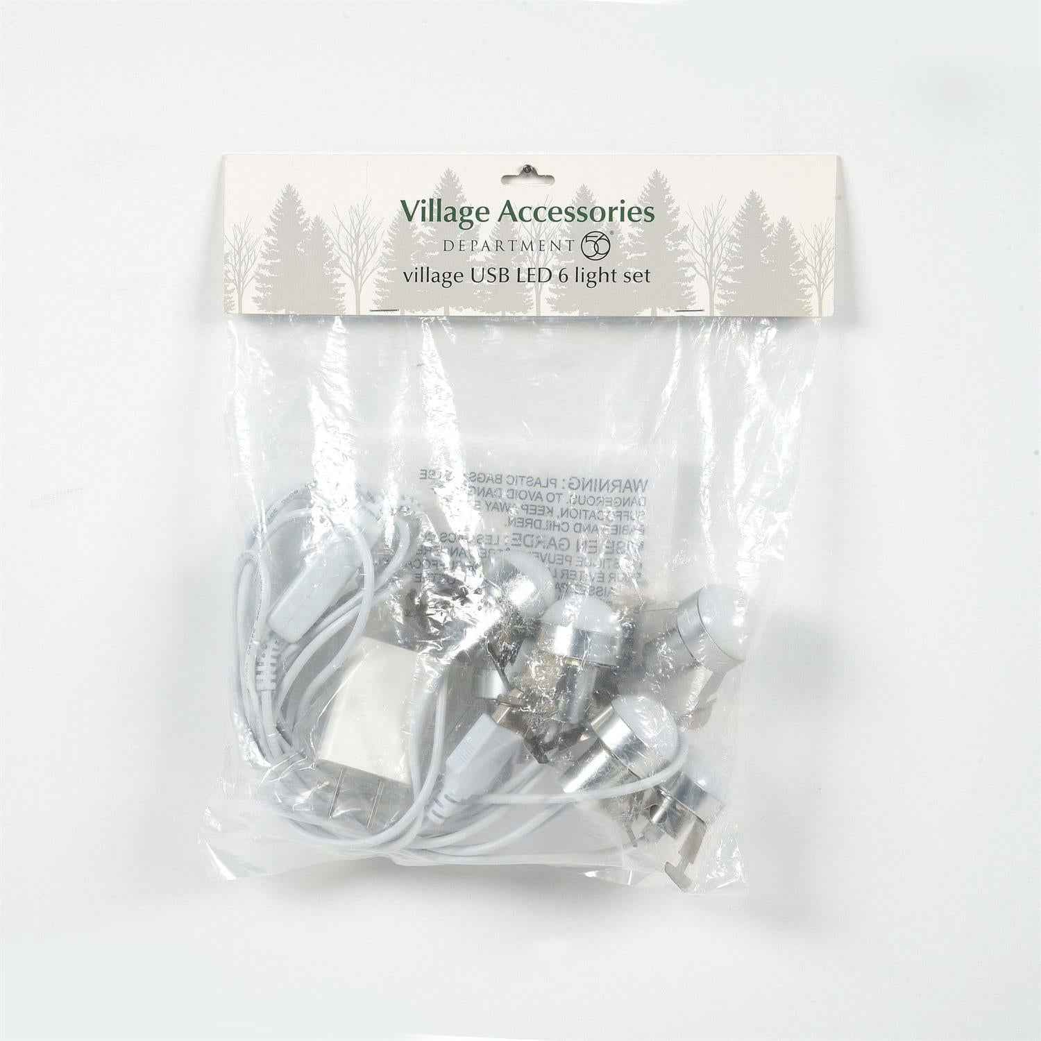 Village USB LED 6 Light Set