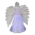 Lighted Acrylic Angel - Horn
