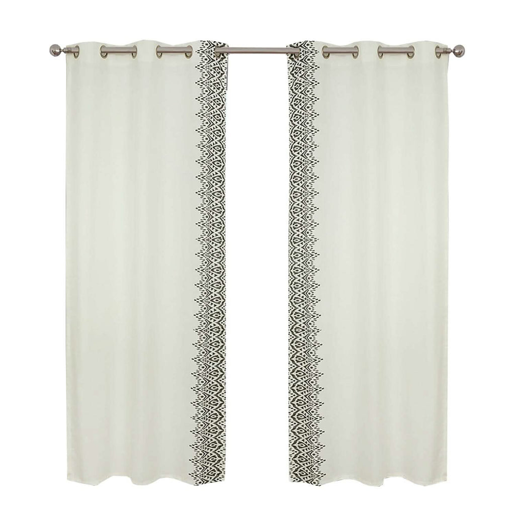 2-Piece Set: Global Capetown Printed Window Panel Pair