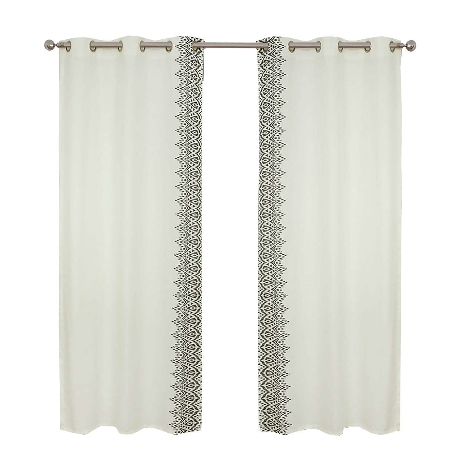 2-Piece Set: Global Capetown Printed Window Panel Pair