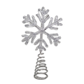Miniature Snowflake Tree Toppers - Silver