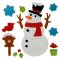 Window Gel Clings - Snowman