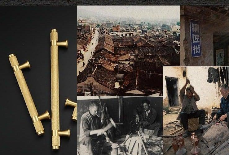 Golden Brass Knurled Textured Simple Kitchen Cabinet handle And Handles Drawer Pulls Bedroom Door Knobs  Cupboard Bathroom Door Handles Brushed Brass Pulls For Cabinets