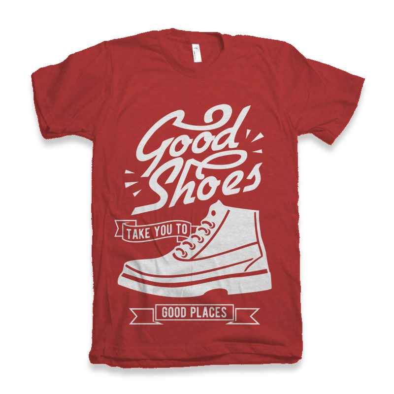 Good Shoes Men's Bamboo Viscose/Organic Cotton Short Sleeve Graphic T-Shirt