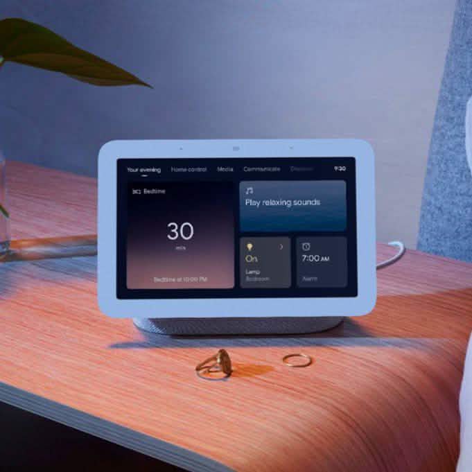 Google Nest Hub with Google Assistant 2nd Gen - Sand
