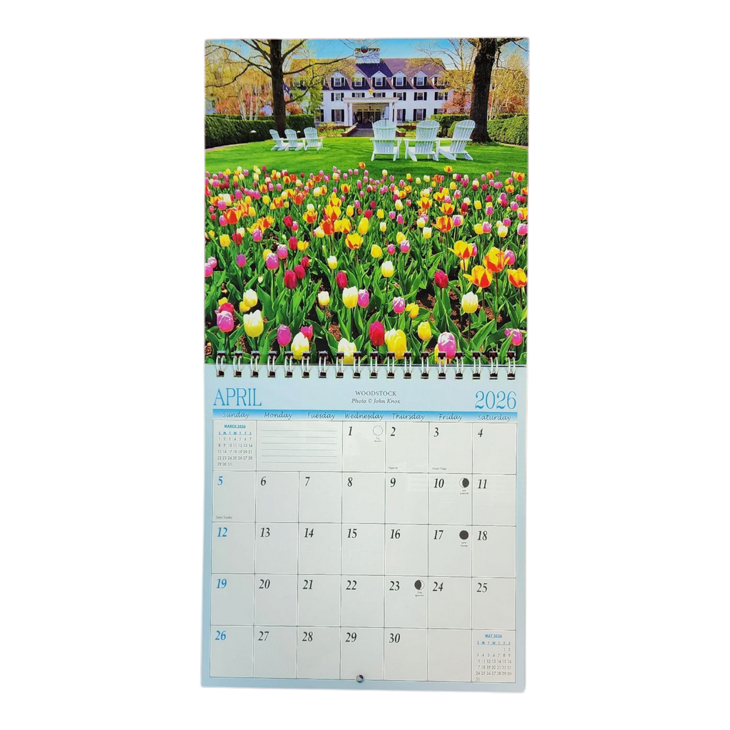 Vermont 2026 Mini Wall Calendar