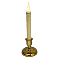Cape Cod LED Window Candle - Brass