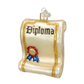 Diploma Glass Ornament