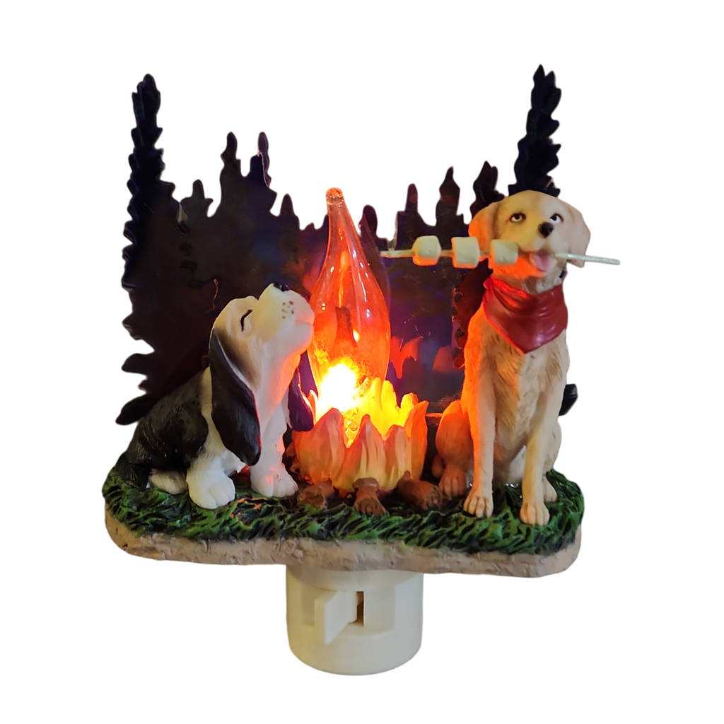 Campfire Dogs Nightlight