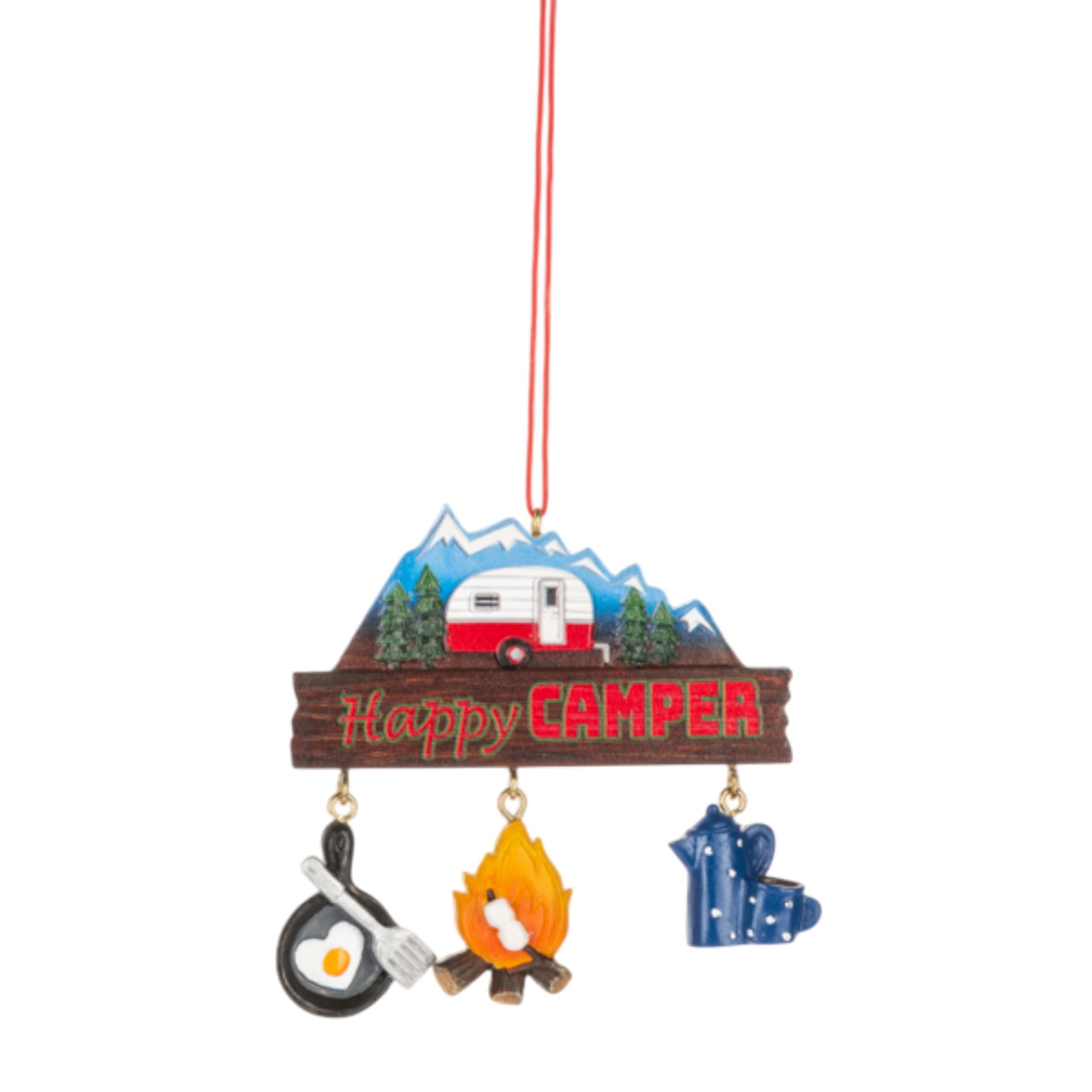 Camping Ornament - Happy Camper