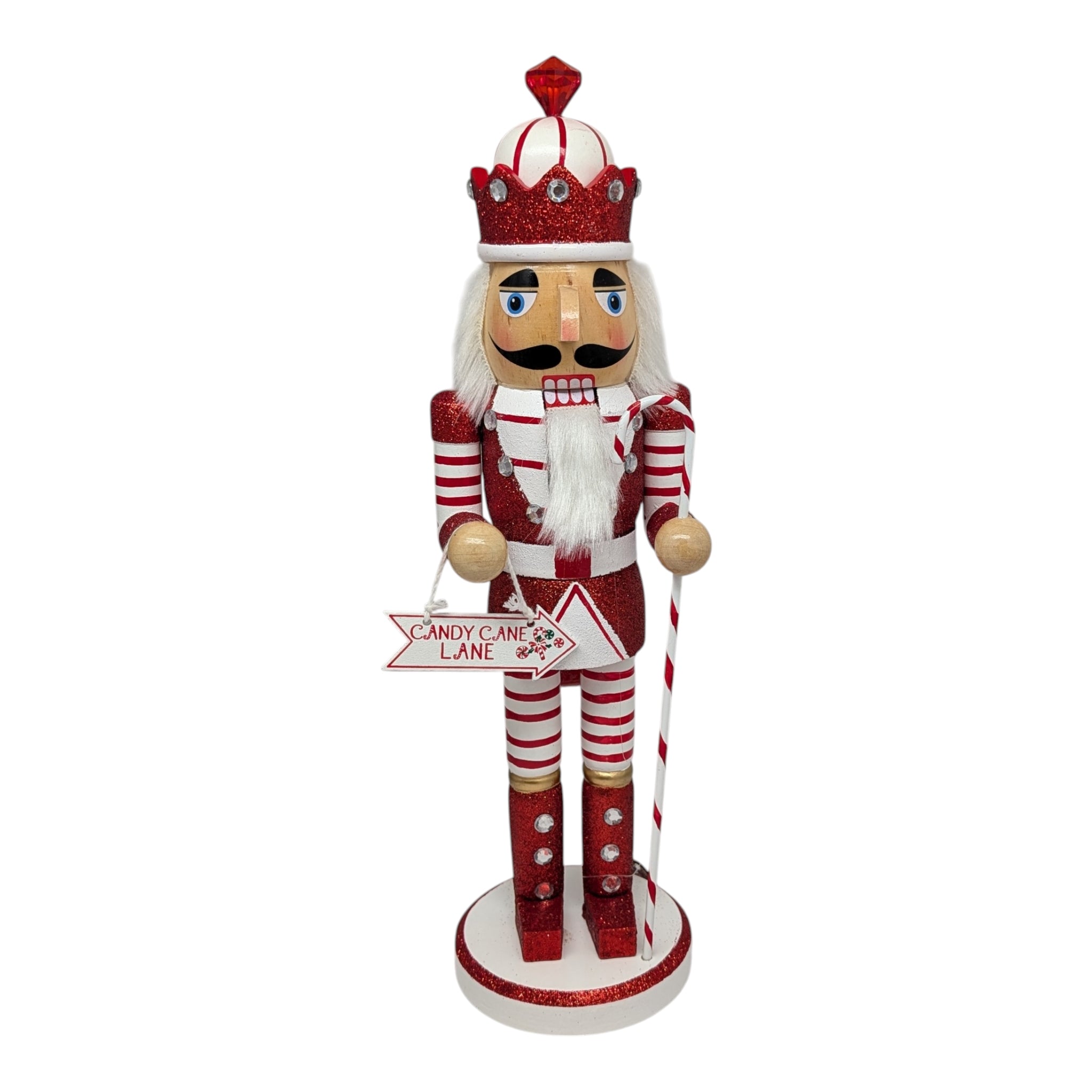 Candy Cane King Nutcracker