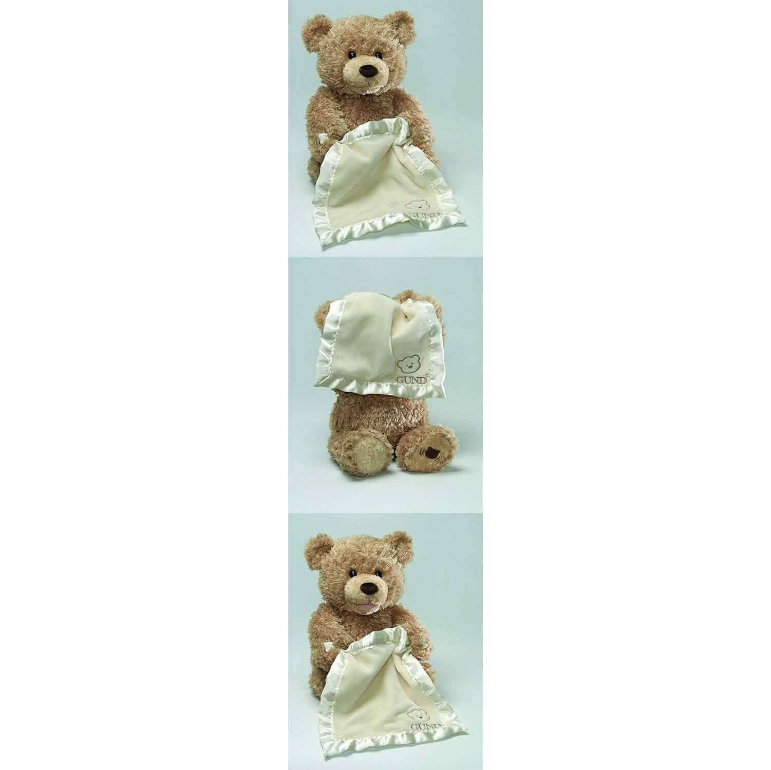 GUND Peek-A-Boo 11.5" Teddy Bear Animated Stuffed Animal Plush