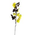 Grape Cluster Spray  With Autumn Leaves 15 1/2 Inch