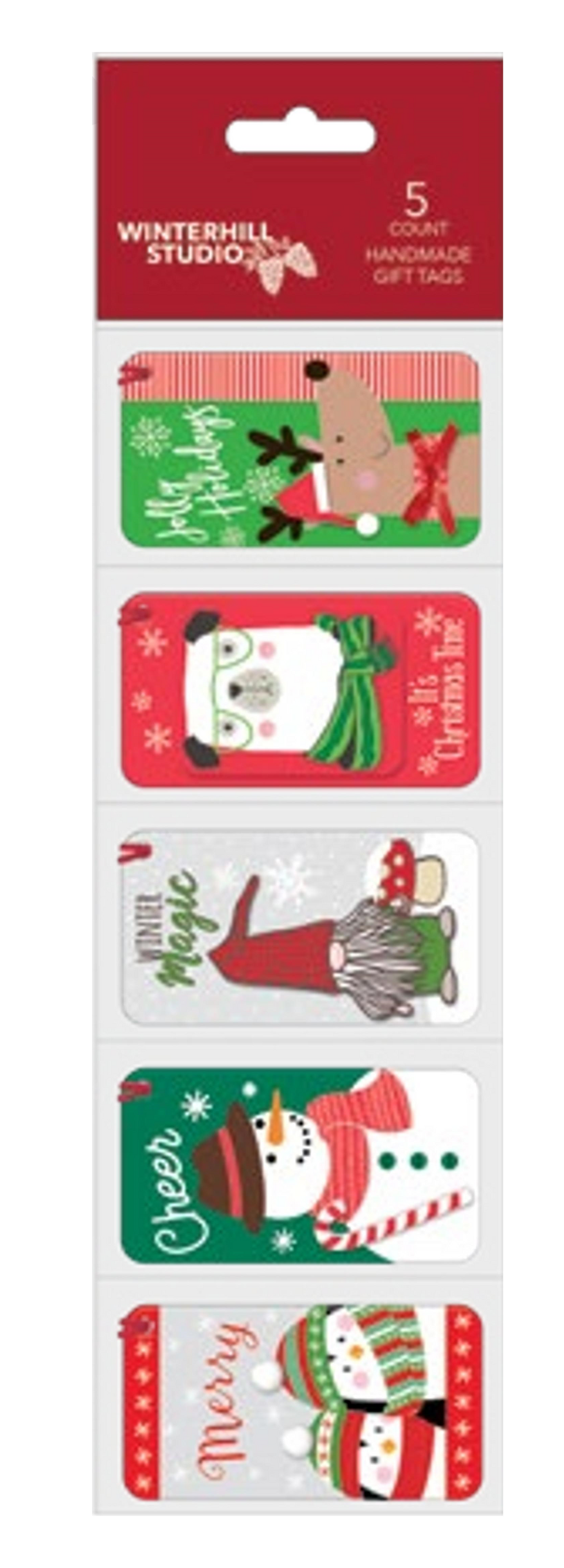 5 Count Handmade Gift Tags -