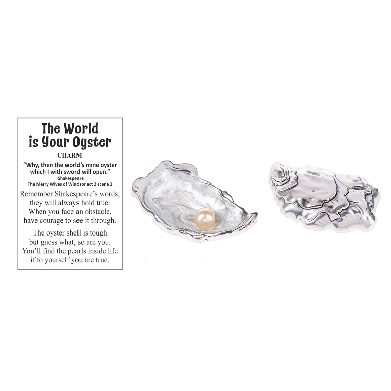 The World is your Oyster Charm