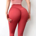 Gym Purple Women Yoga Pants High Waist Fitness Leggings Long Comfortable Pants Women Push Up Women Clothing