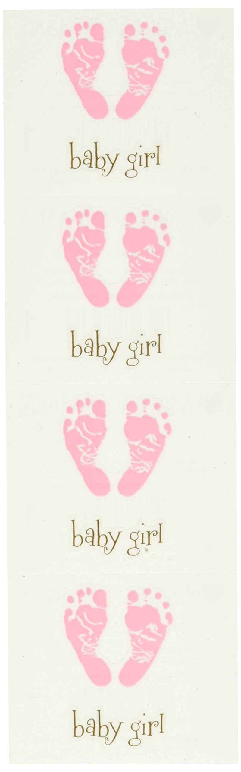 Mrs Grossman's Stickers - Pink Footprints