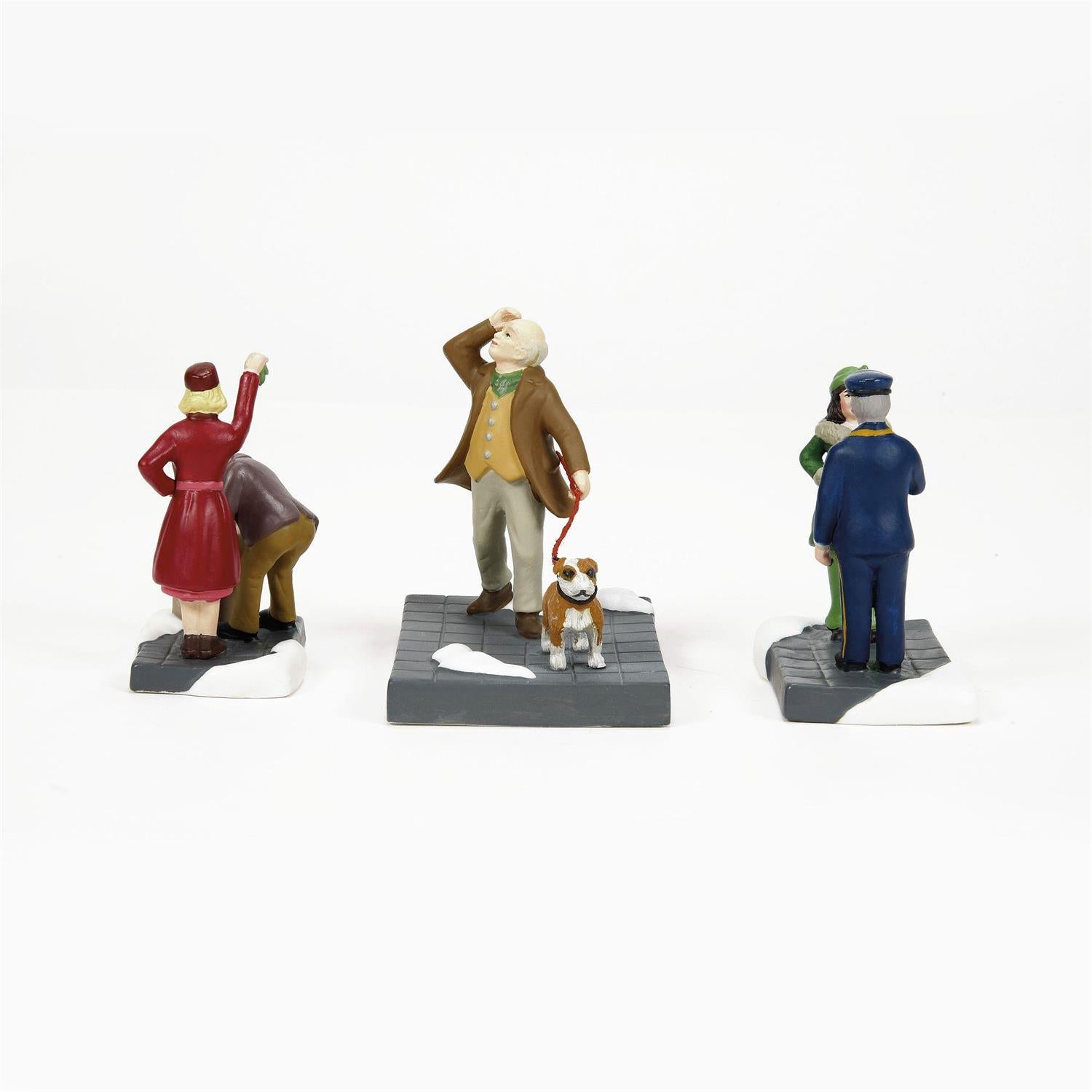 Christmas In The City Friends and Neighbors 3 piece set