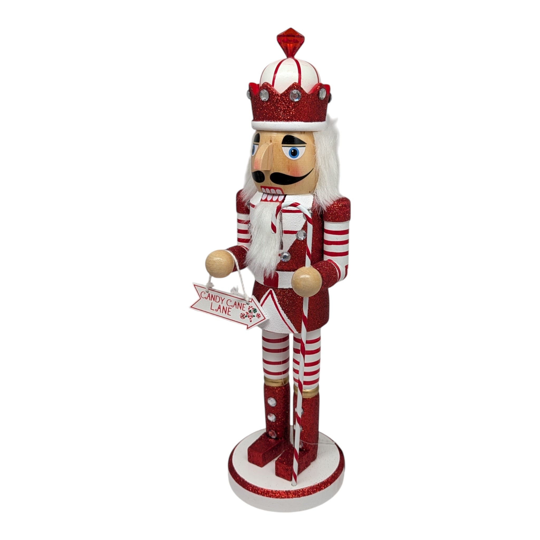 Candy Cane King Nutcracker