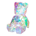 Lighted Holographic Bear in a Gift Box - 7 Inch