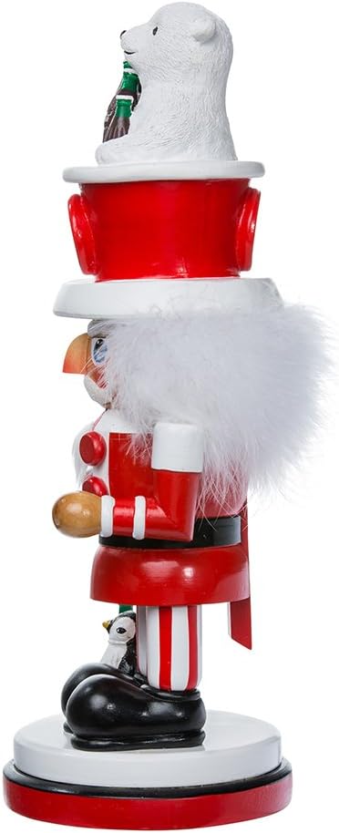 15 inch Coke Nutcracker With Polar Bear