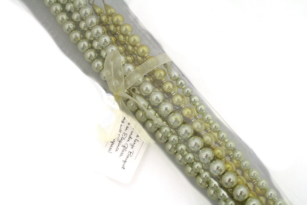 Gold Bead Spires - Set of 3