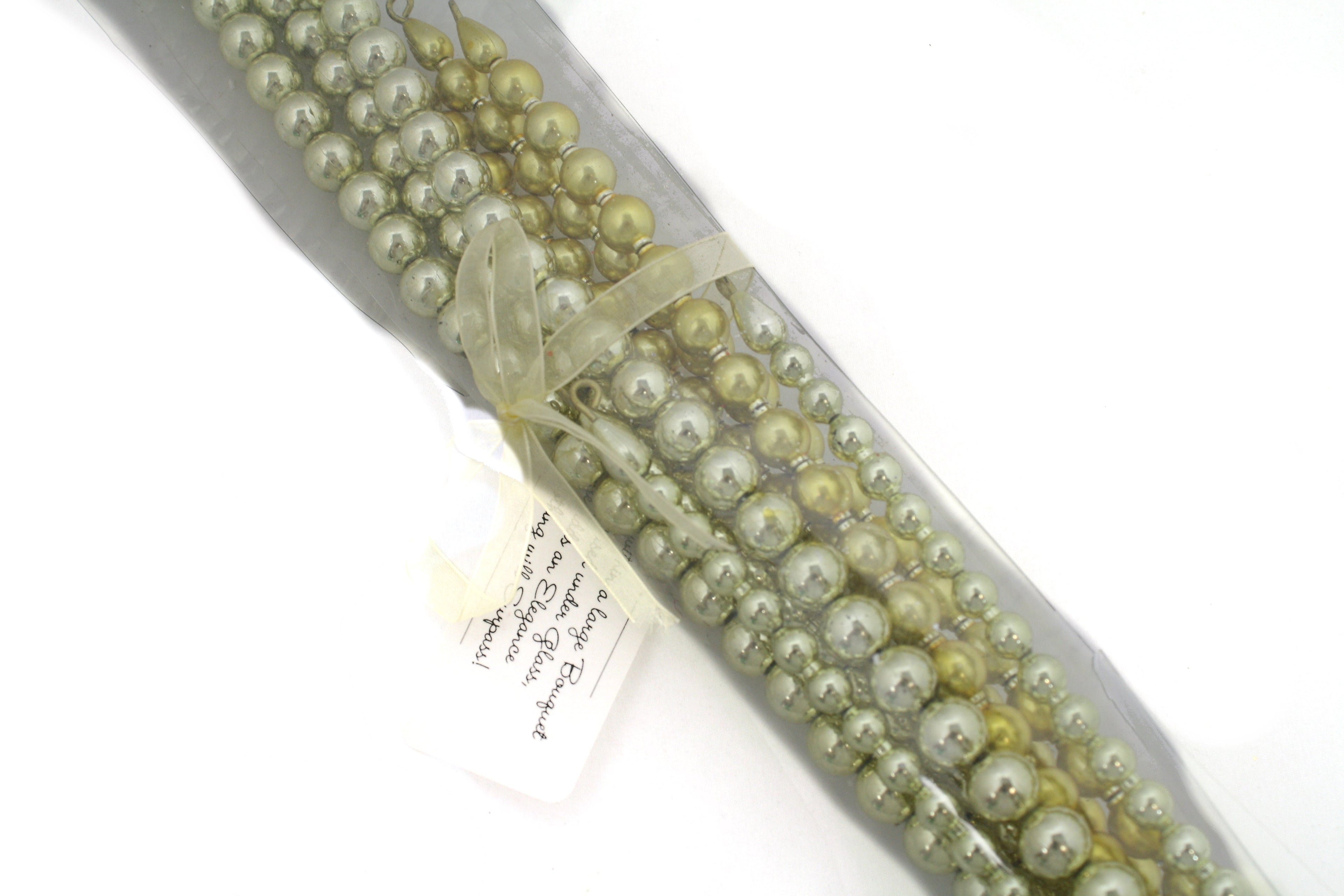 Gold Bead Spires - Set of 3