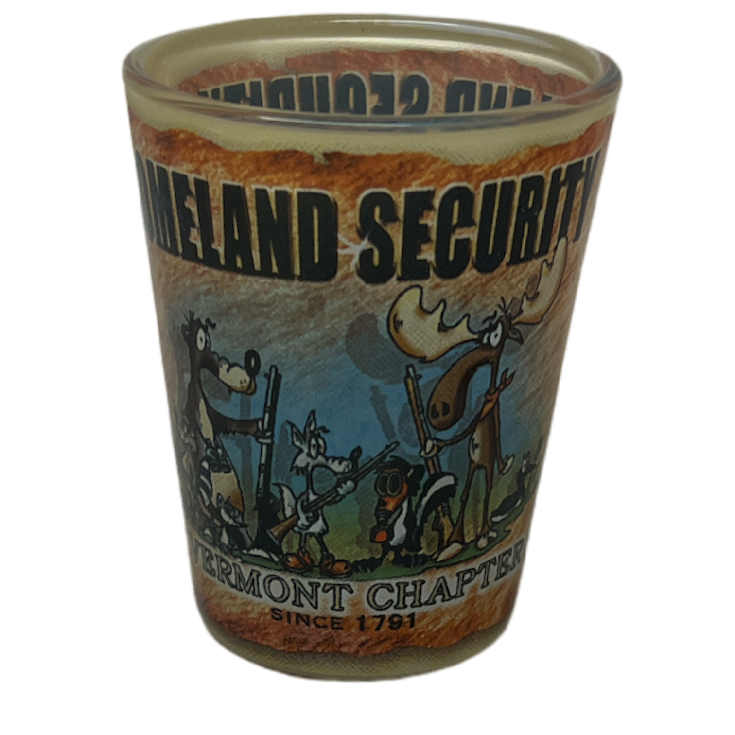 Homeland Security Shot Glass