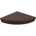 Halter Corner Floating Shelf - Space Saving Round Design with No Visible Support