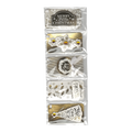 Handmade Gift Tags 5 Count - Elegant Gold